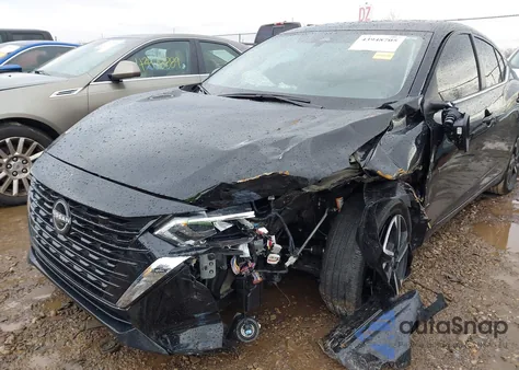 2025 Nissan Sentra Sv z USA, uszkodzony, nr VIN 3N1AB8CV1SY361186